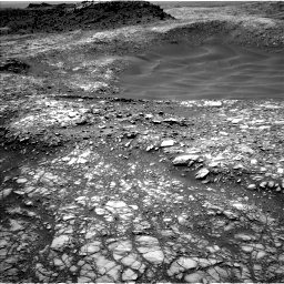 Nasa's Mars rover Curiosity acquired this image using its Left Navigation Camera on Sol 1398, at drive 1486, site number 55