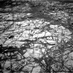 Nasa's Mars rover Curiosity acquired this image using its Left Navigation Camera on Sol 1398, at drive 1552, site number 55