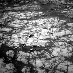 Nasa's Mars rover Curiosity acquired this image using its Left Navigation Camera on Sol 1398, at drive 1558, site number 55
