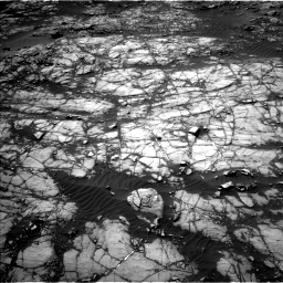 Nasa's Mars rover Curiosity acquired this image using its Left Navigation Camera on Sol 1398, at drive 1564, site number 55