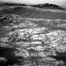 Nasa's Mars rover Curiosity acquired this image using its Left Navigation Camera on Sol 1398, at drive 1594, site number 55