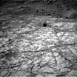 Nasa's Mars rover Curiosity acquired this image using its Left Navigation Camera on Sol 1398, at drive 1810, site number 55
