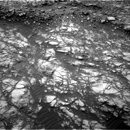 Nasa's Mars rover Curiosity acquired this image using its Right Navigation Camera on Sol 1398, at drive 1510, site number 55