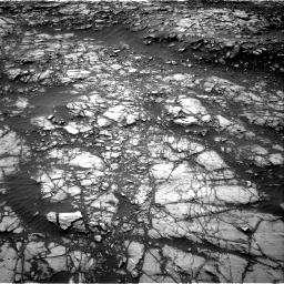 Nasa's Mars rover Curiosity acquired this image using its Right Navigation Camera on Sol 1398, at drive 1528, site number 55