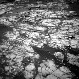 Nasa's Mars rover Curiosity acquired this image using its Right Navigation Camera on Sol 1398, at drive 1570, site number 55