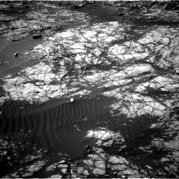 Nasa's Mars rover Curiosity acquired this image using its Right Navigation Camera on Sol 1398, at drive 1612, site number 55