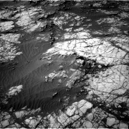Nasa's Mars rover Curiosity acquired this image using its Right Navigation Camera on Sol 1398, at drive 1642, site number 55