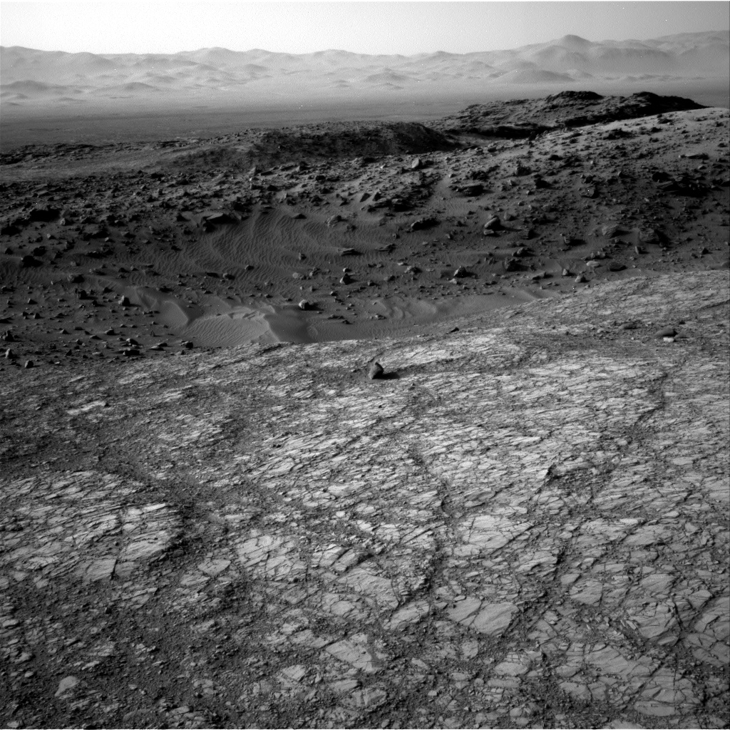 Nasa's Mars rover Curiosity acquired this image using its Right Navigation Camera on Sol 1398, at drive 1864, site number 55