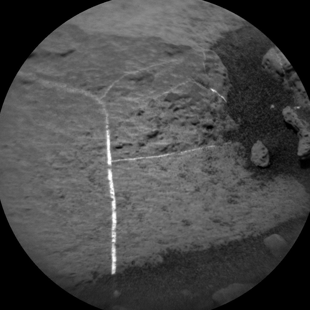 Nasa's Mars rover Curiosity acquired this image using its Chemistry & Camera (ChemCam) on Sol 1398, at drive 1420, site number 55
