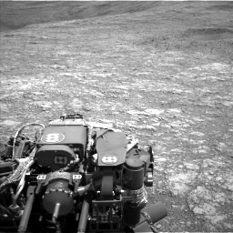 Nasa's Mars rover Curiosity acquired this image using its Left Navigation Camera on Sol 1399, at drive 1990, site number 55