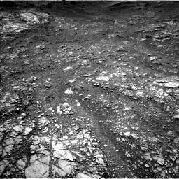 Nasa's Mars rover Curiosity acquired this image using its Left Navigation Camera on Sol 1399, at drive 1996, site number 55