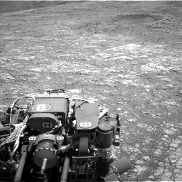 Nasa's Mars rover Curiosity acquired this image using its Left Navigation Camera on Sol 1399, at drive 2002, site number 55