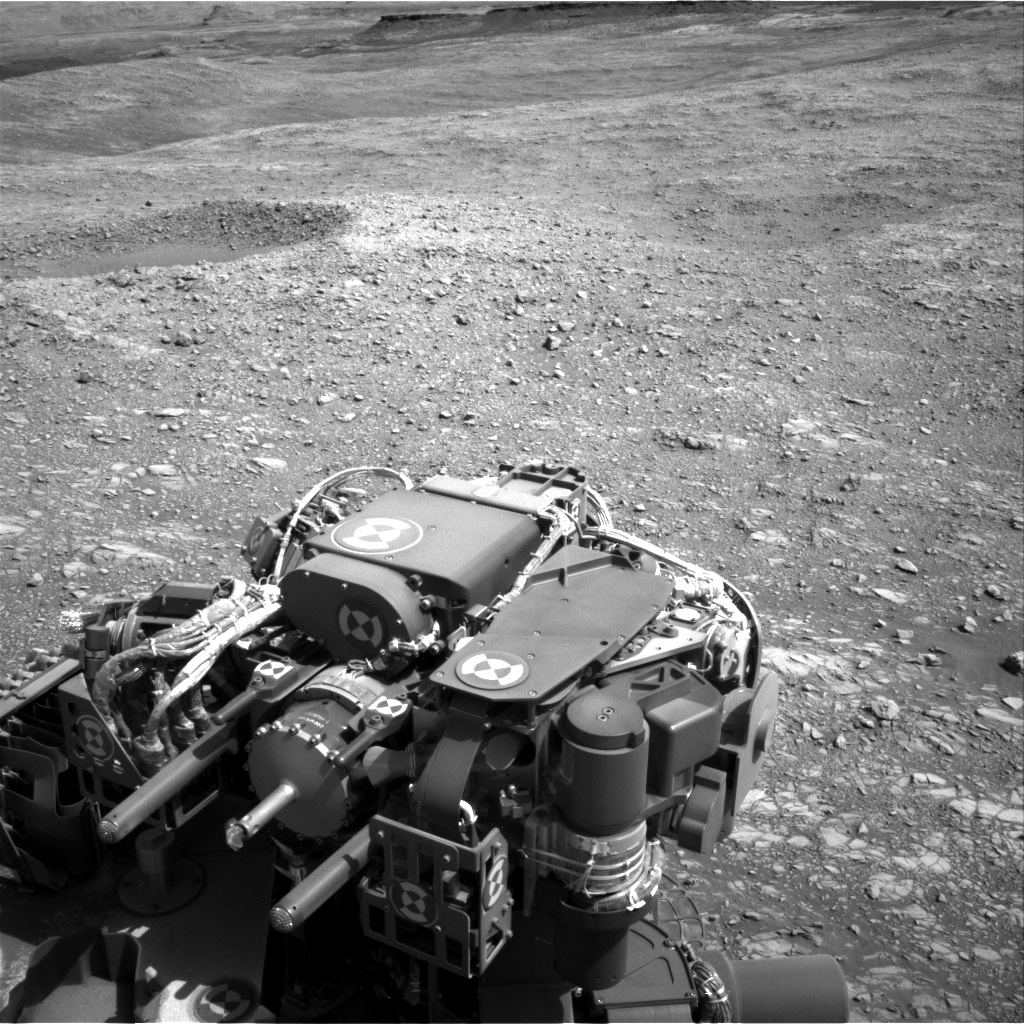 Nasa's Mars rover Curiosity acquired this image using its Right Navigation Camera on Sol 1399, at drive 2098, site number 55