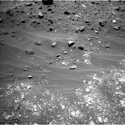 Nasa's Mars rover Curiosity acquired this image using its Left Navigation Camera on Sol 1400, at drive 2134, site number 55