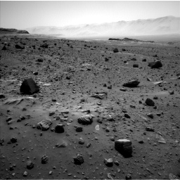 Nasa's Mars rover Curiosity acquired this image using its Left Navigation Camera on Sol 1400, at drive 2200, site number 55