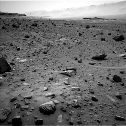 Nasa's Mars rover Curiosity acquired this image using its Left Navigation Camera on Sol 1400, at drive 2212, site number 55