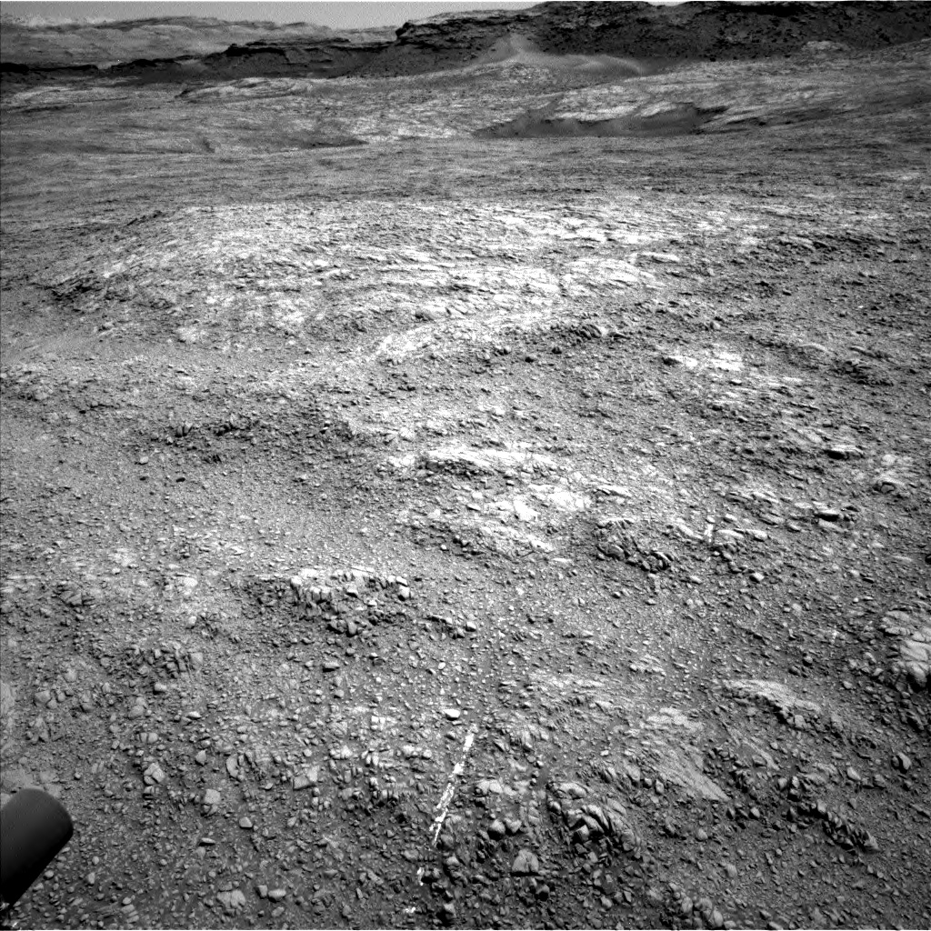 Nasa's Mars rover Curiosity acquired this image using its Left Navigation Camera on Sol 1401, at drive 2390, site number 55