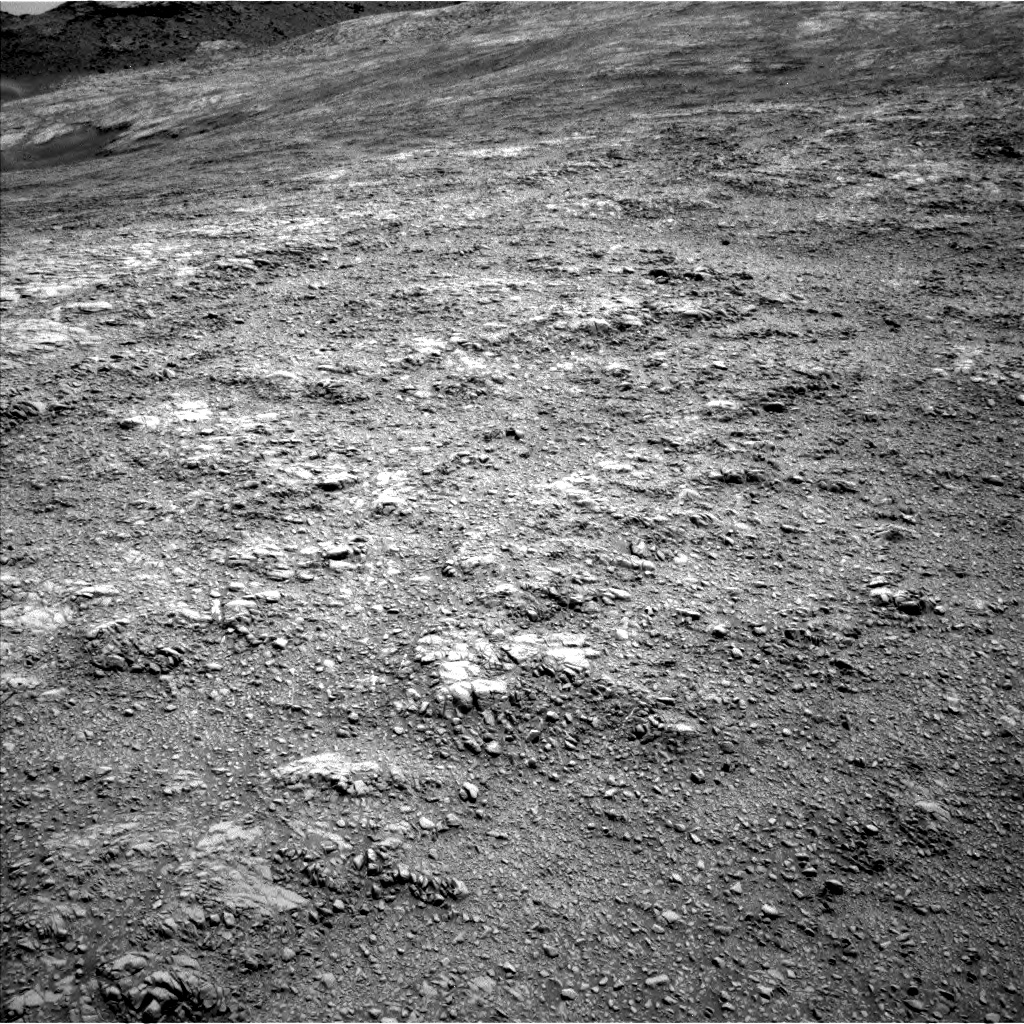 Nasa's Mars rover Curiosity acquired this image using its Left Navigation Camera on Sol 1401, at drive 2390, site number 55