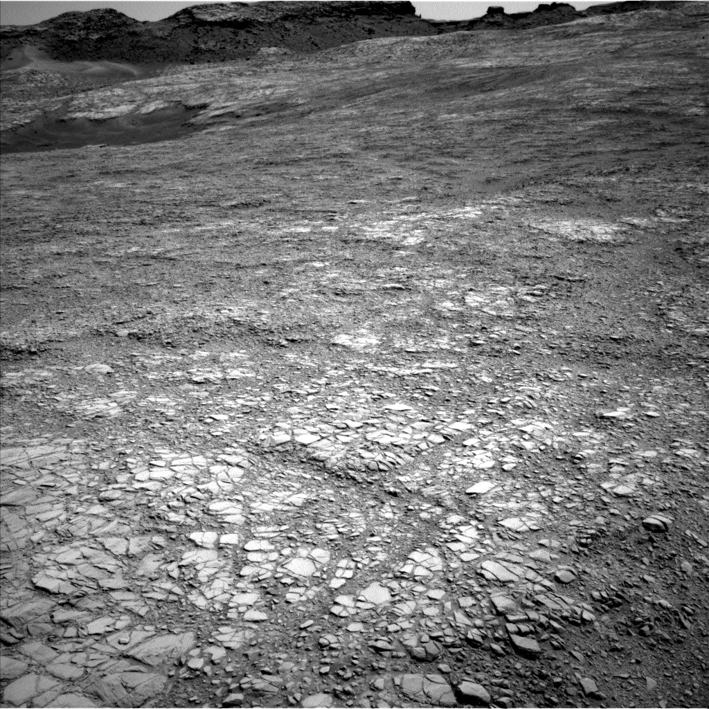 Nasa's Mars rover Curiosity acquired this image using its Left Navigation Camera on Sol 1401, at drive 2432, site number 55