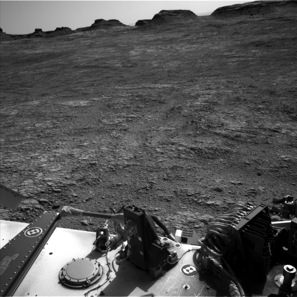 Nasa's Mars rover Curiosity acquired this image using its Left Navigation Camera on Sol 1401, at drive 2444, site number 55