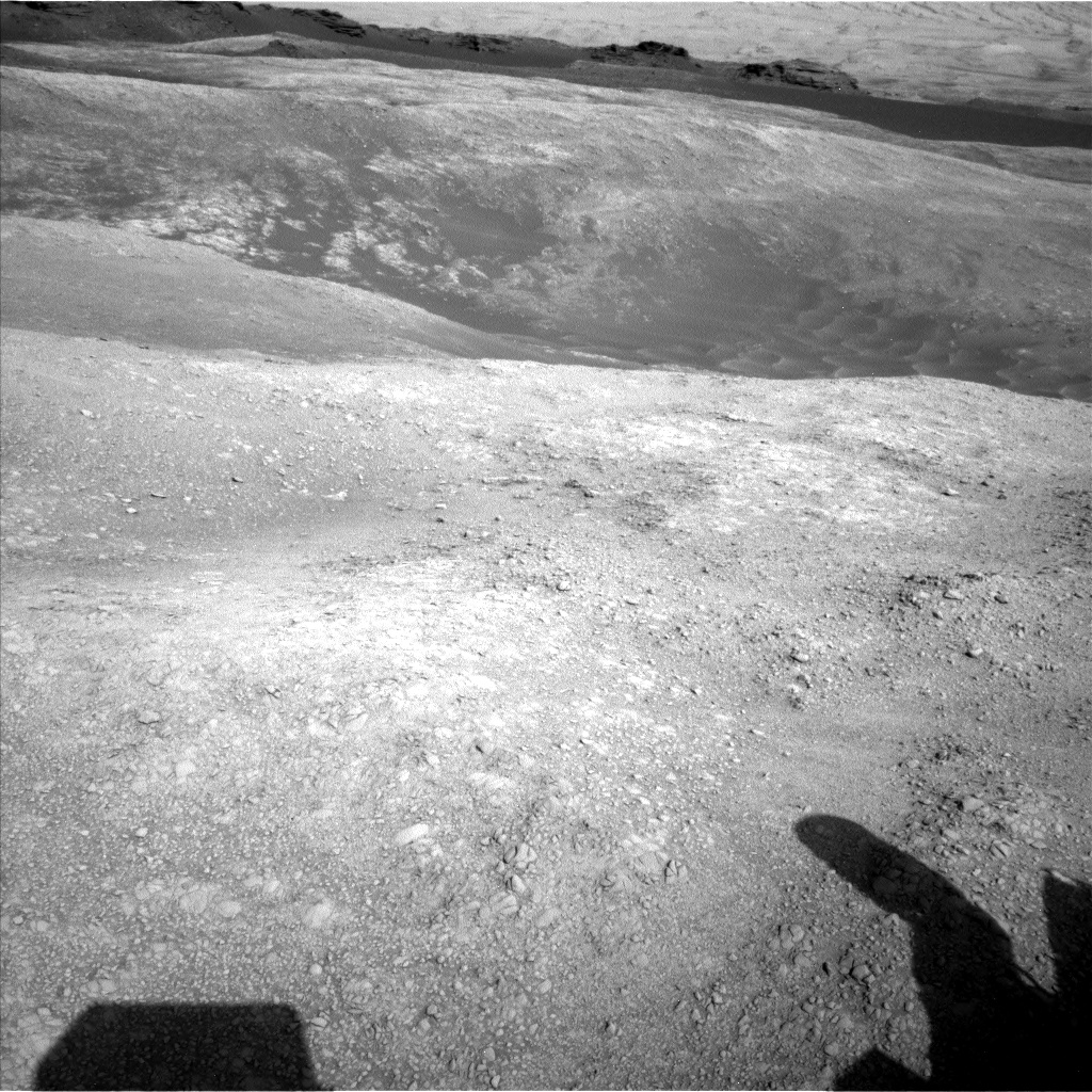 Nasa's Mars rover Curiosity acquired this image using its Left Navigation Camera on Sol 1401, at drive 2444, site number 55