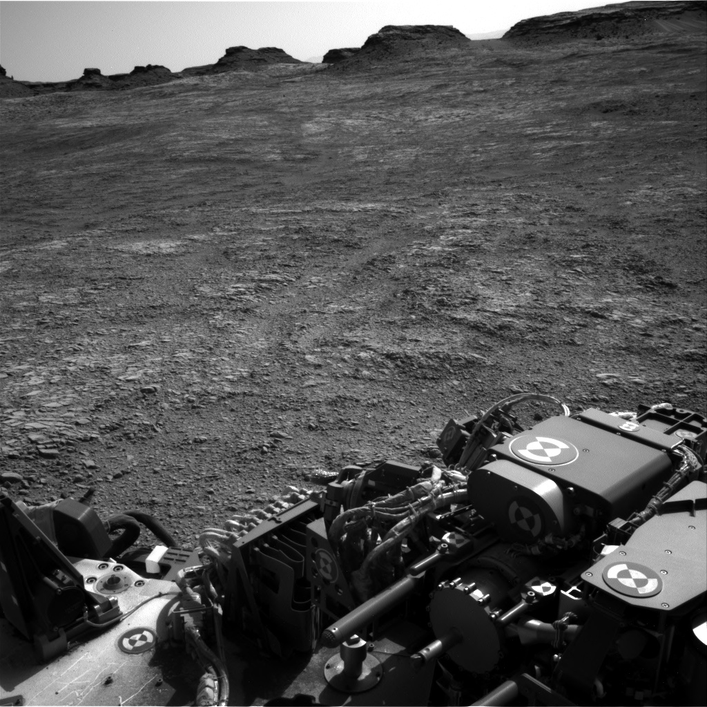 Nasa's Mars rover Curiosity acquired this image using its Right Navigation Camera on Sol 1401, at drive 2444, site number 55