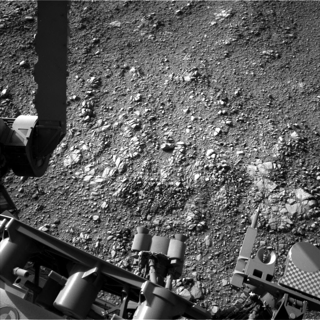 Nasa's Mars rover Curiosity acquired this image using its Left Navigation Camera on Sol 1403, at drive 2444, site number 55