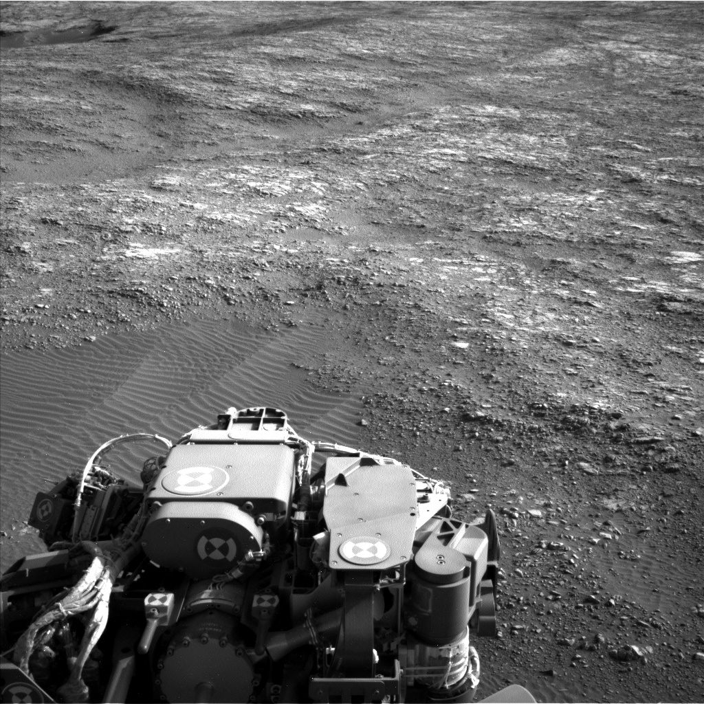 Nasa's Mars rover Curiosity acquired this image using its Left Navigation Camera on Sol 1405, at drive 2600, site number 55