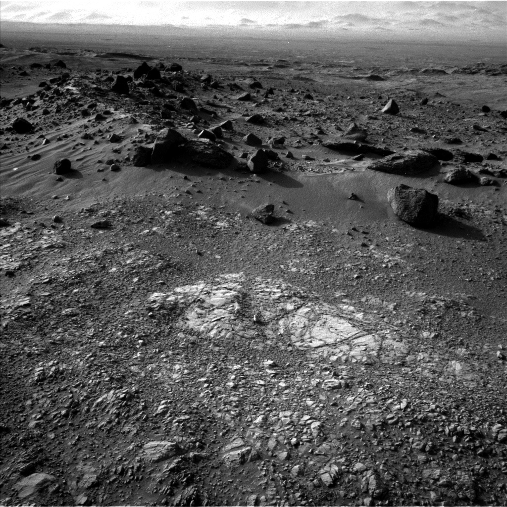 Nasa's Mars rover Curiosity acquired this image using its Left Navigation Camera on Sol 1405, at drive 2600, site number 55