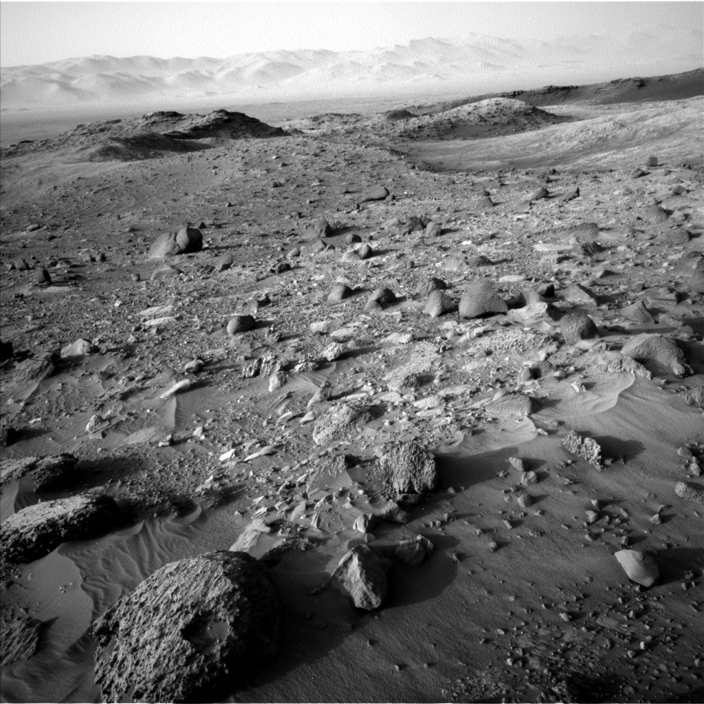 Nasa's Mars rover Curiosity acquired this image using its Left Navigation Camera on Sol 1405, at drive 0, site number 56