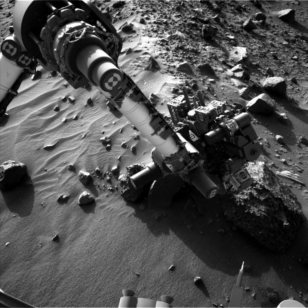 Nasa's Mars rover Curiosity acquired this image using its Left Navigation Camera on Sol 1409, at drive 0, site number 56
