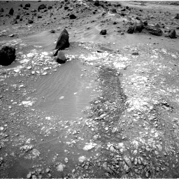 Nasa's Mars rover Curiosity acquired this image using its Left Navigation Camera on Sol 1410, at drive 36, site number 56