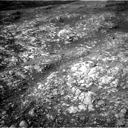 Nasa's Mars rover Curiosity acquired this image using its Left Navigation Camera on Sol 1410, at drive 348, site number 56