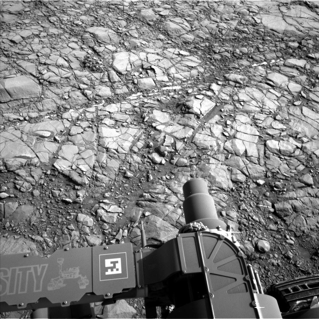 Nasa's Mars rover Curiosity acquired this image using its Left Navigation Camera on Sol 1410, at drive 462, site number 56