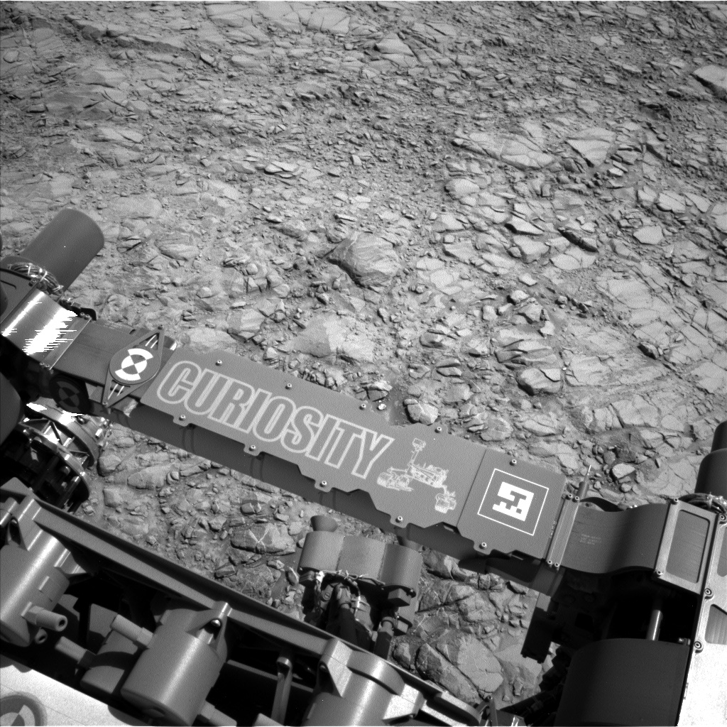 Nasa's Mars rover Curiosity acquired this image using its Left Navigation Camera on Sol 1412, at drive 774, site number 56