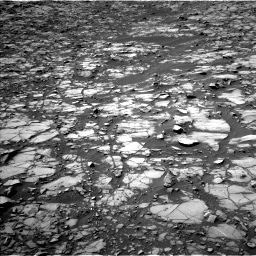 Nasa's Mars rover Curiosity acquired this image using its Left Navigation Camera on Sol 1414, at drive 942, site number 56
