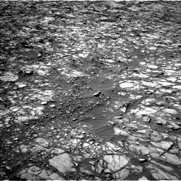 Nasa's Mars rover Curiosity acquired this image using its Left Navigation Camera on Sol 1414, at drive 966, site number 56