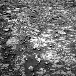 Nasa's Mars rover Curiosity acquired this image using its Left Navigation Camera on Sol 1414, at drive 984, site number 56