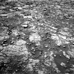 Nasa's Mars rover Curiosity acquired this image using its Left Navigation Camera on Sol 1414, at drive 990, site number 56