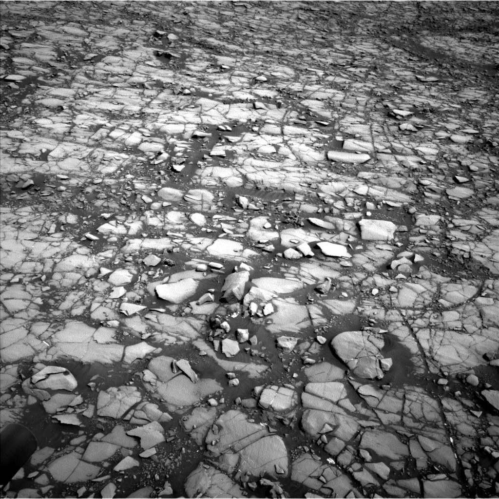 Nasa's Mars rover Curiosity acquired this image using its Left Navigation Camera on Sol 1414, at drive 1086, site number 56