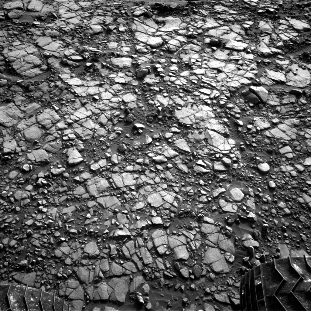 Nasa's Mars rover Curiosity acquired this image using its Right Navigation Camera on Sol 1414, at drive 1122, site number 56