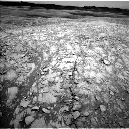 Nasa's Mars rover Curiosity acquired this image using its Left Navigation Camera on Sol 1417, at drive 1206, site number 56