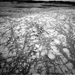 Nasa's Mars rover Curiosity acquired this image using its Left Navigation Camera on Sol 1417, at drive 1218, site number 56