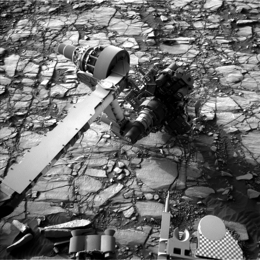 Nasa's Mars rover Curiosity acquired this image using its Left Navigation Camera on Sol 1419, at drive 1236, site number 56