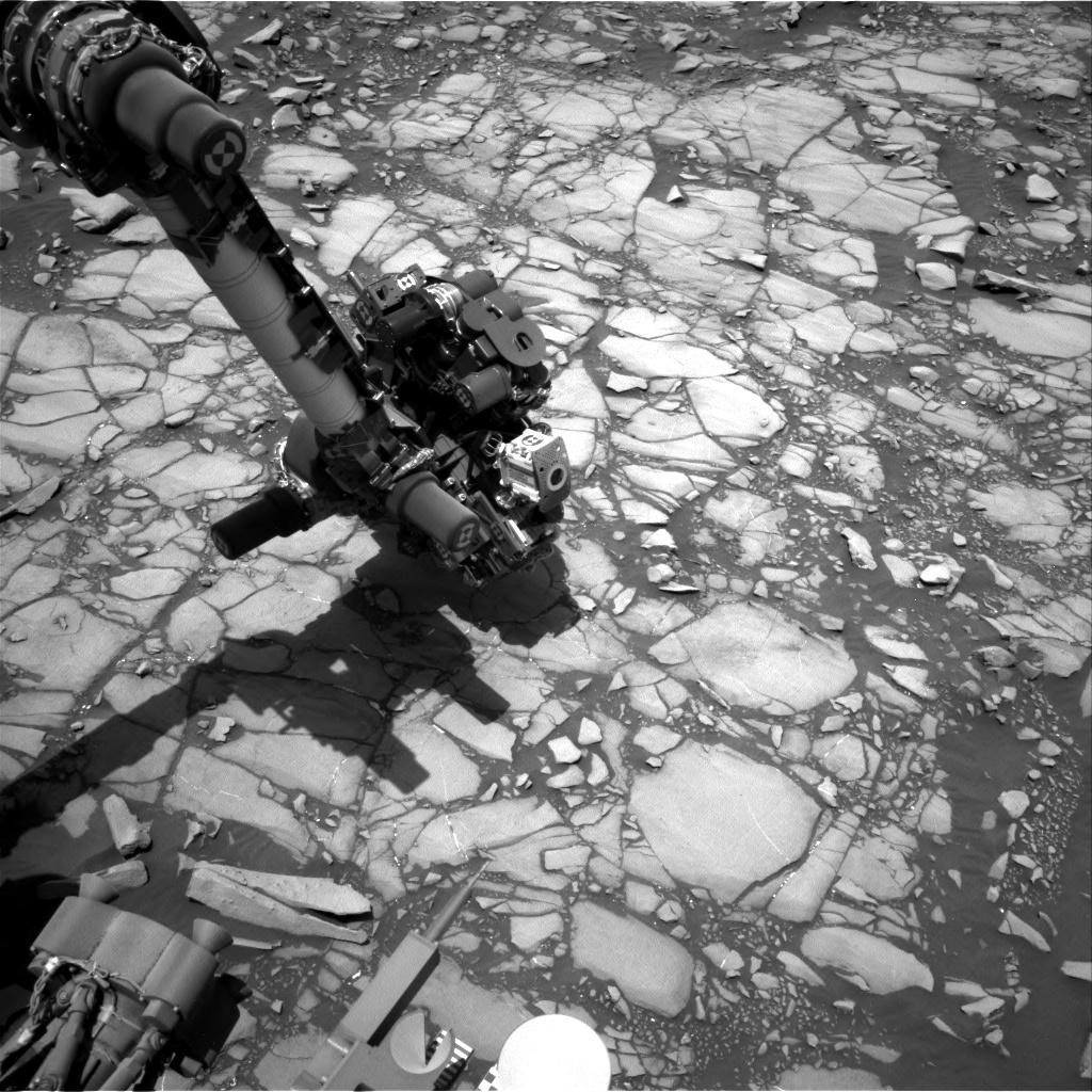 Nasa's Mars rover Curiosity acquired this image using its Right Navigation Camera on Sol 1420, at drive 1236, site number 56