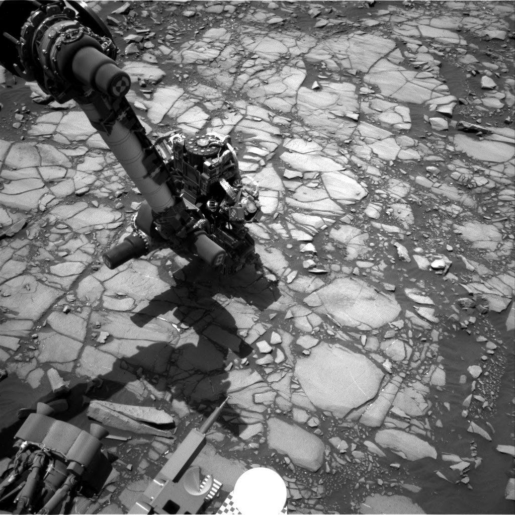 Nasa's Mars rover Curiosity acquired this image using its Right Navigation Camera on Sol 1420, at drive 1236, site number 56