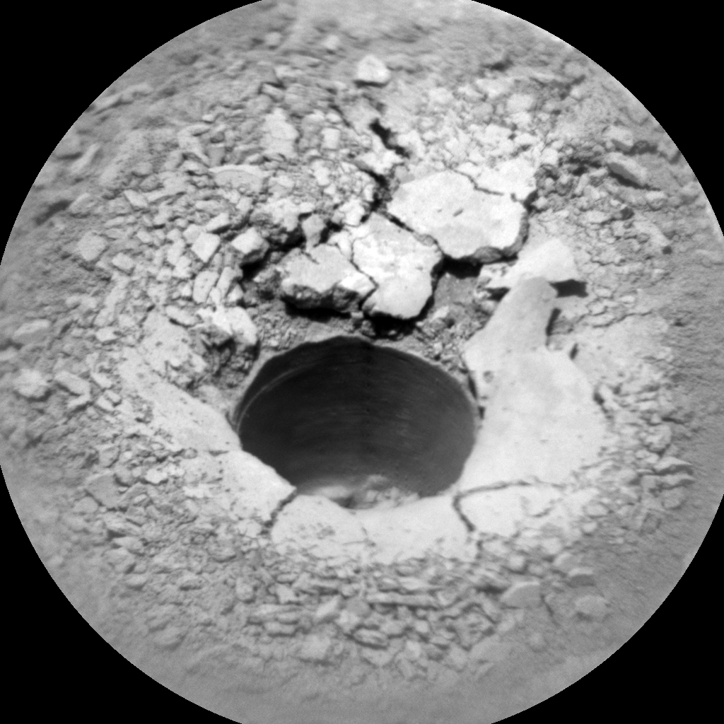 Nasa's Mars rover Curiosity acquired this image using its Chemistry & Camera (ChemCam) on Sol 1425, at drive 1236, site number 56