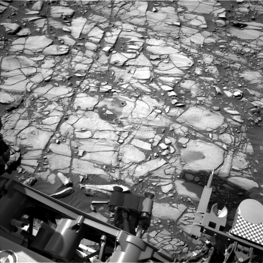 Nasa's Mars rover Curiosity acquired this image using its Left Navigation Camera on Sol 1426, at drive 1236, site number 56