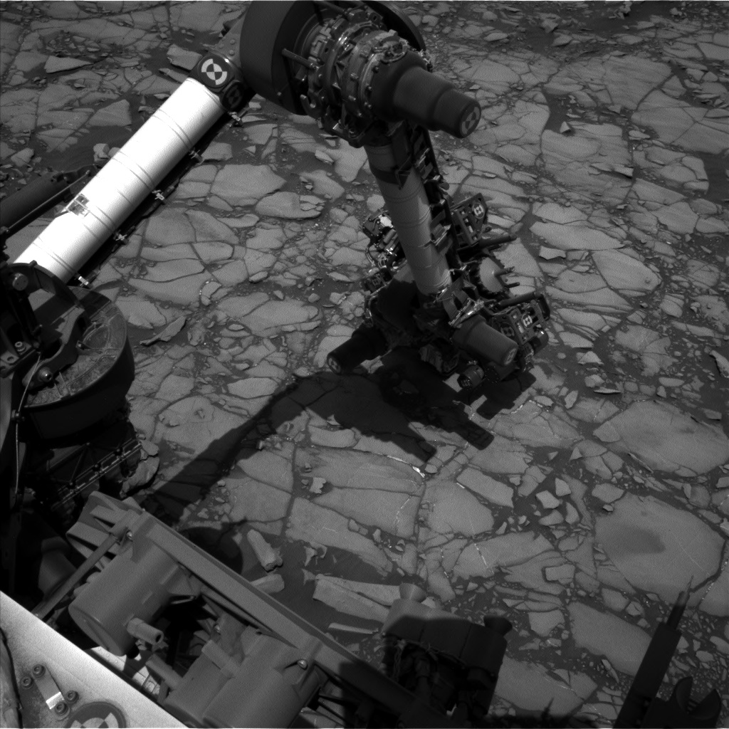 Nasa's Mars rover Curiosity acquired this image using its Left Navigation Camera on Sol 1427, at drive 1236, site number 56