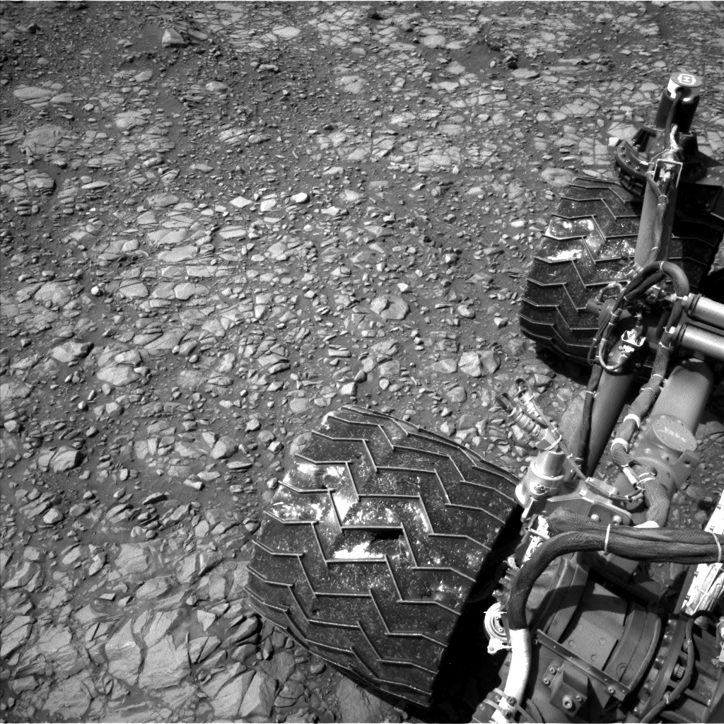 Nasa's Mars rover Curiosity acquired this image using its Left Navigation Camera on Sol 1427, at drive 1326, site number 56
